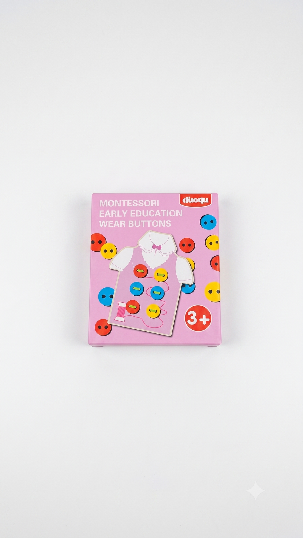 Montessori Button Threading Board