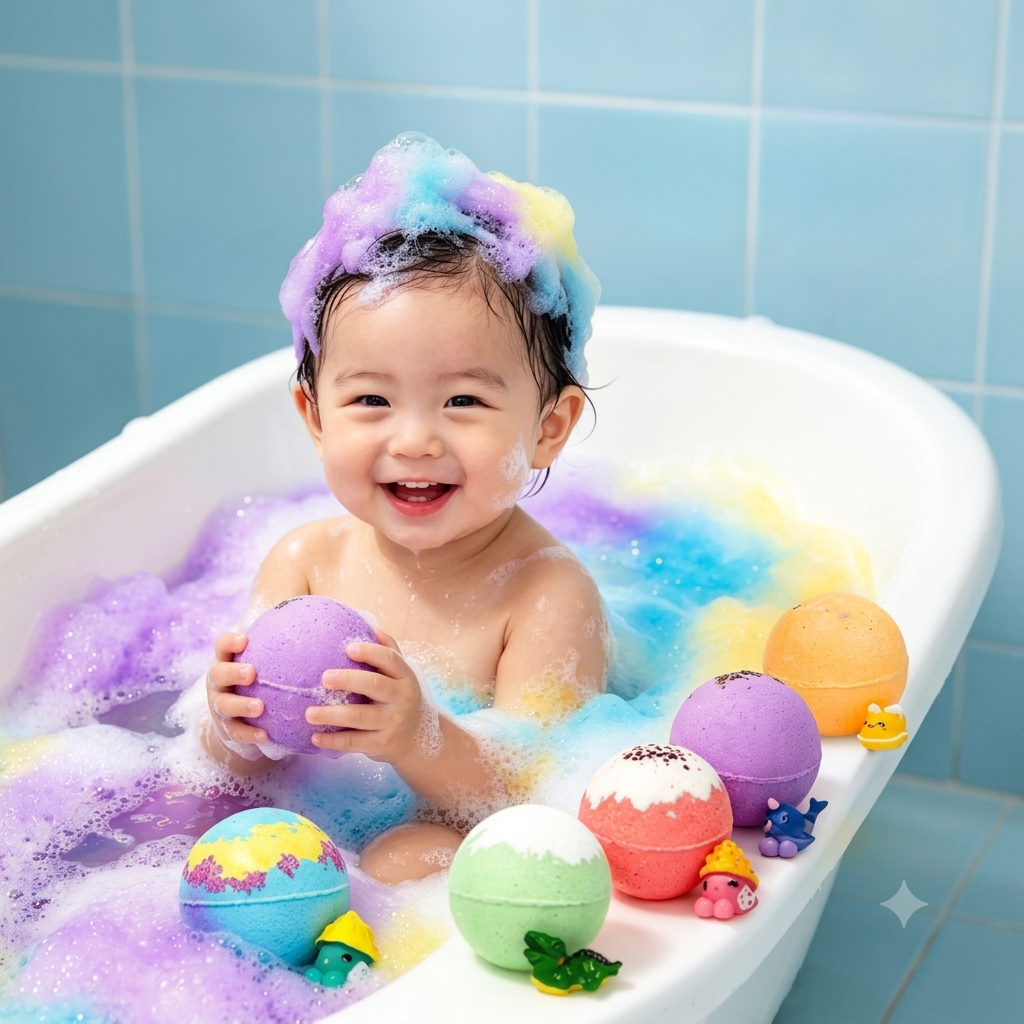 Rainbow Bath Fizz – 5-Piece Set