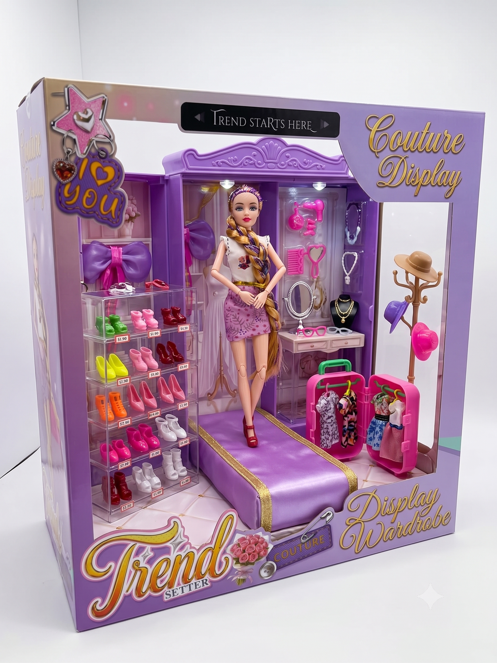 Step & Style – Fashion Doll & Shoes Set