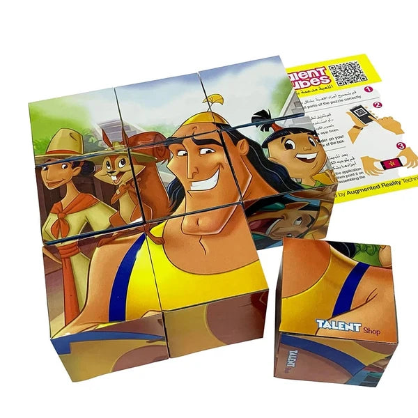 Animal Adventure – 9-Piece Cube Puzzle
