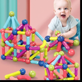 42-Piece Magnetic Sticks & Balls Building Set
