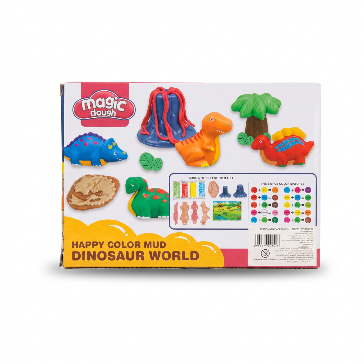 Dinosaur World Magic Play Dough Modeling Set