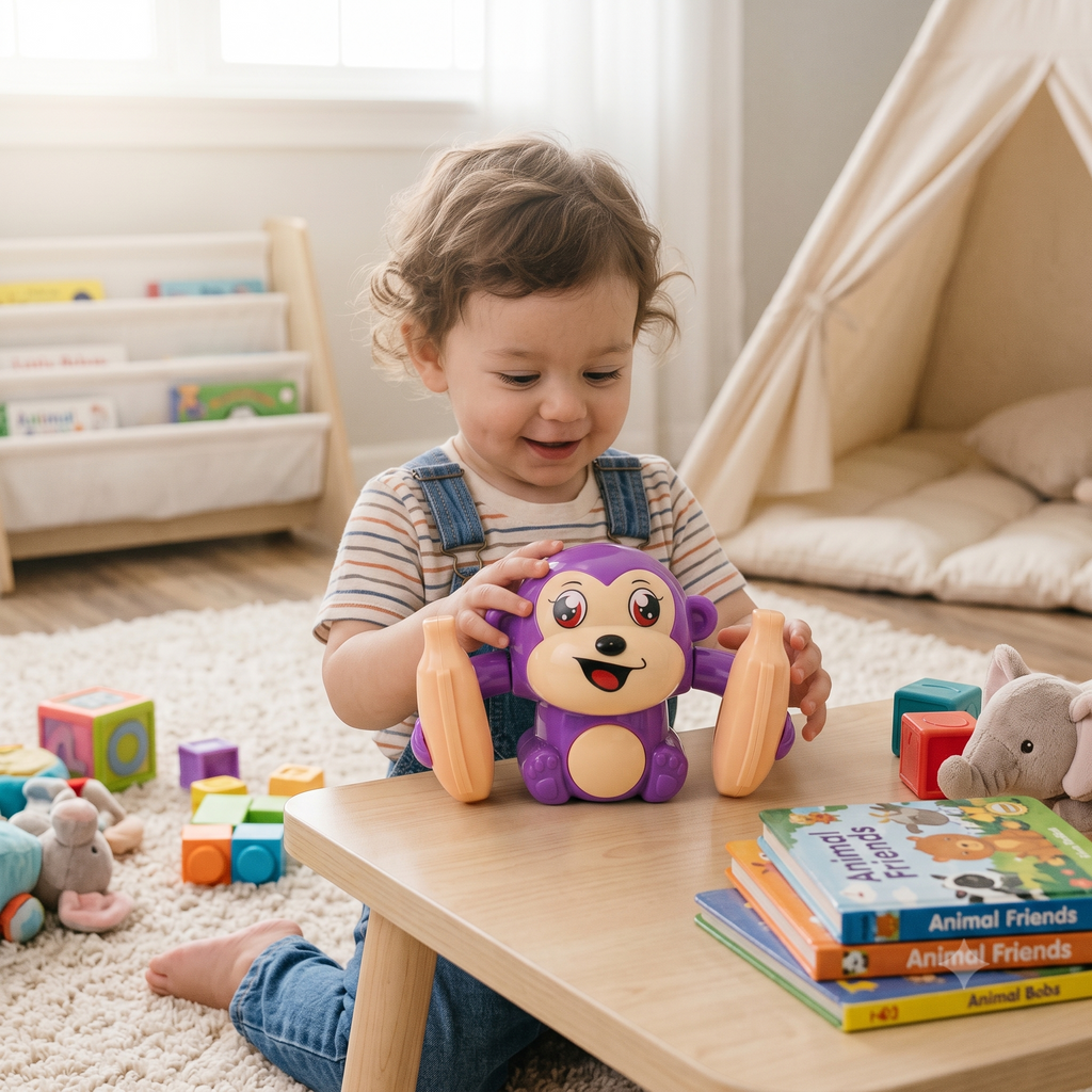 Cheeky Monkey – Light & Sound Toy
