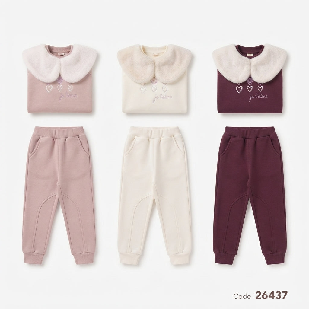 Girls Fur Set