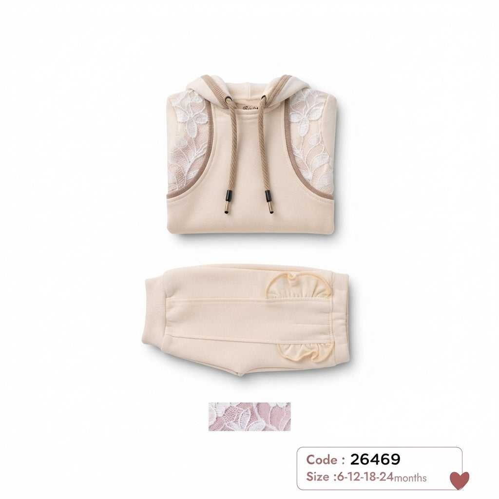 Girls Hoodie Set