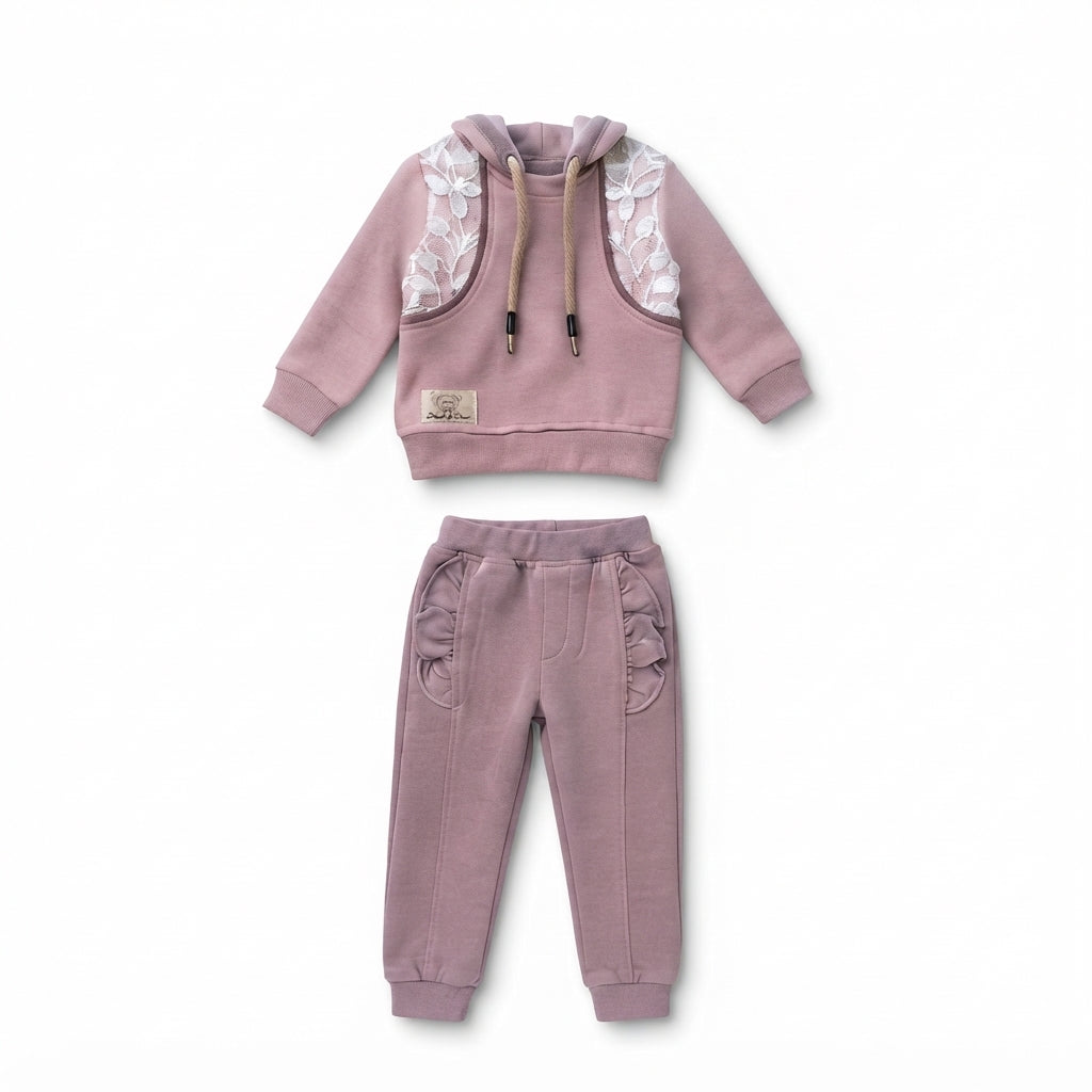 Girls Hoodie Set
