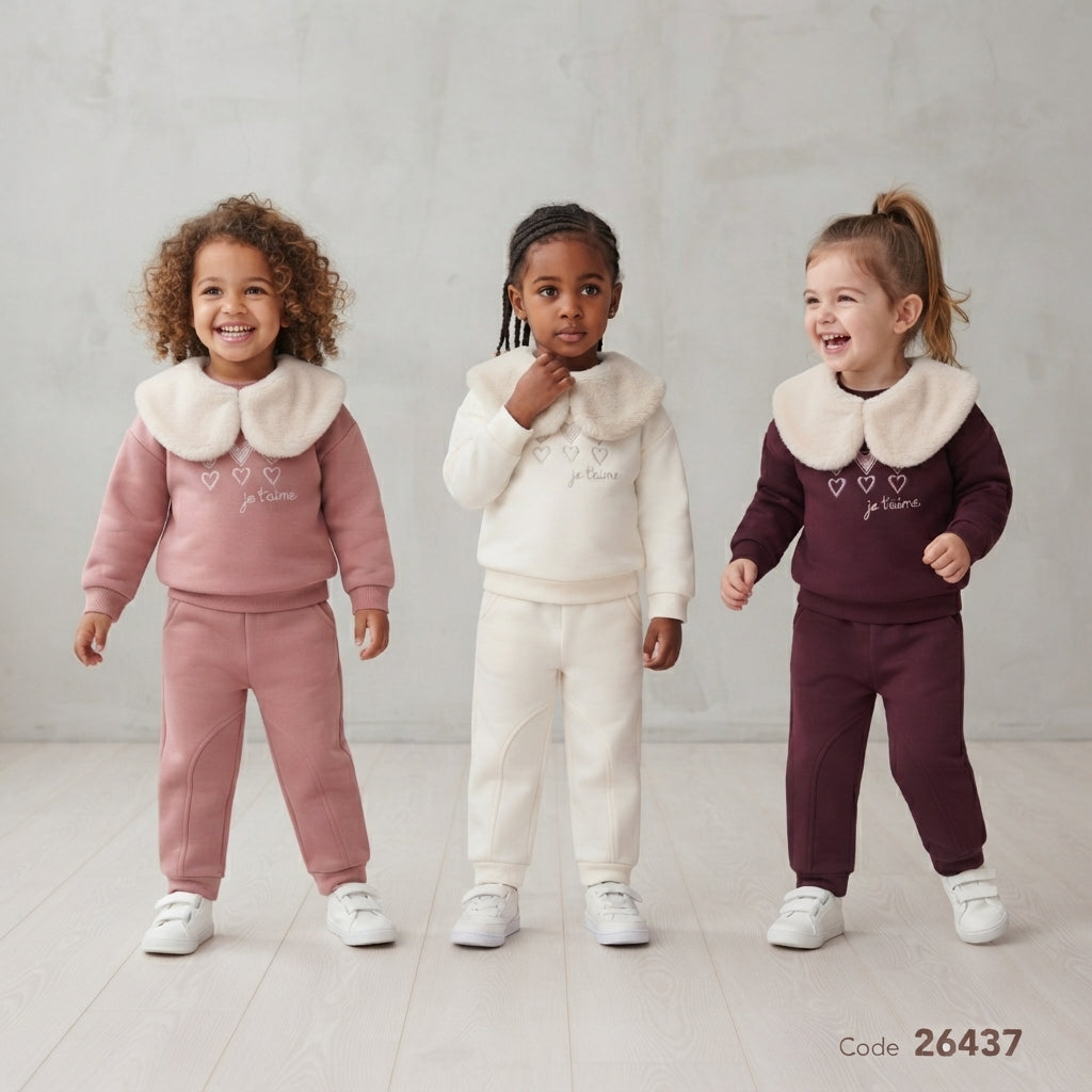 Girls Fur Set