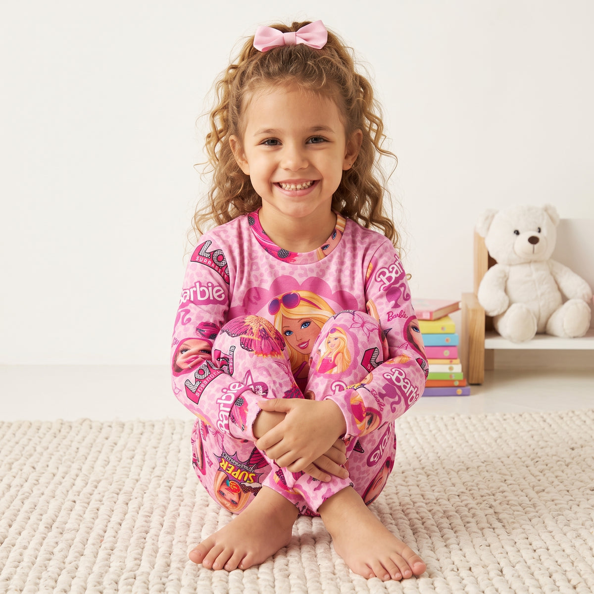 Barbie Girls’ Pajama Set