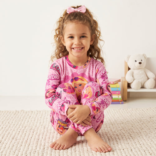 Barbie Girls’ Pajama Set
