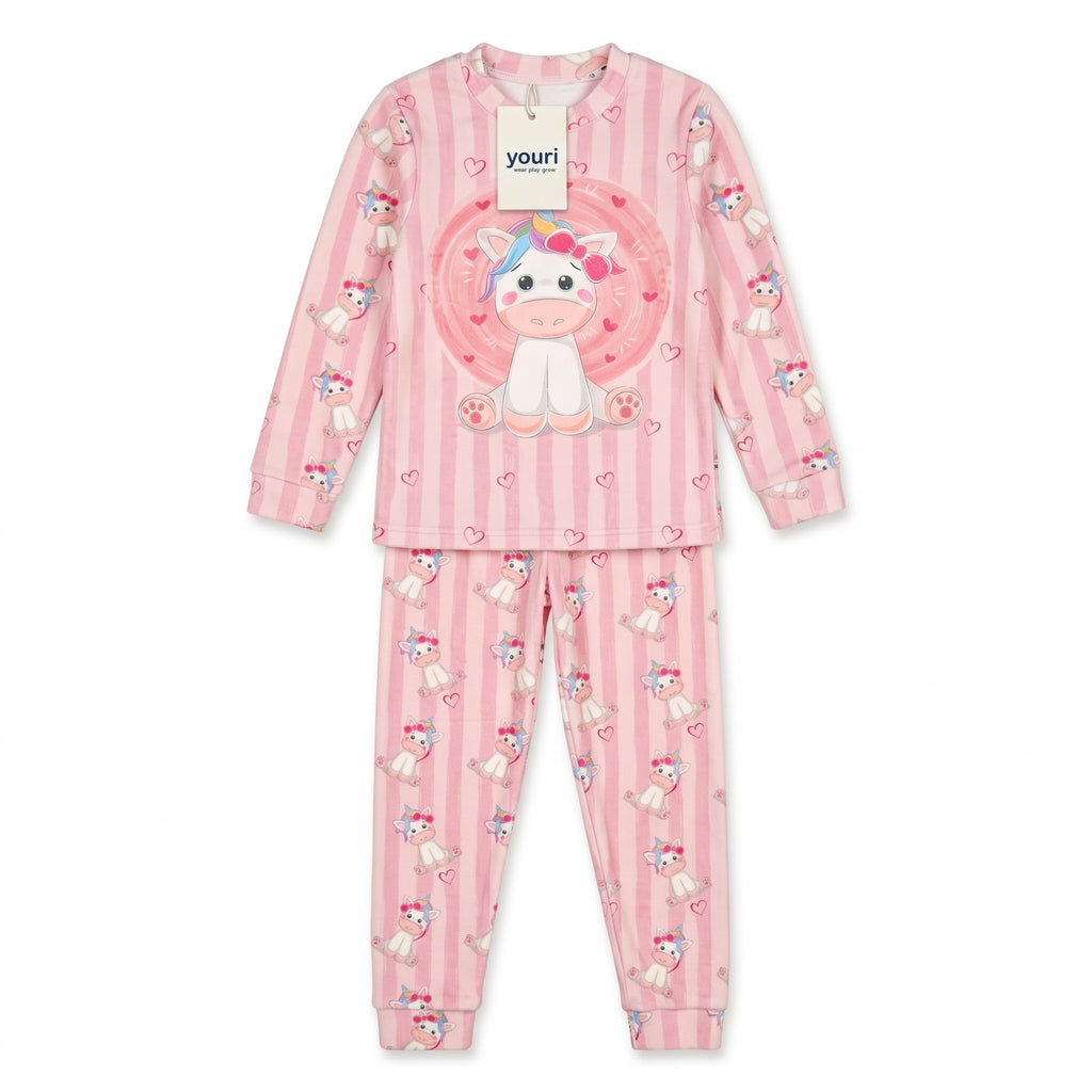 Girls’ Unicorn Pajama Set