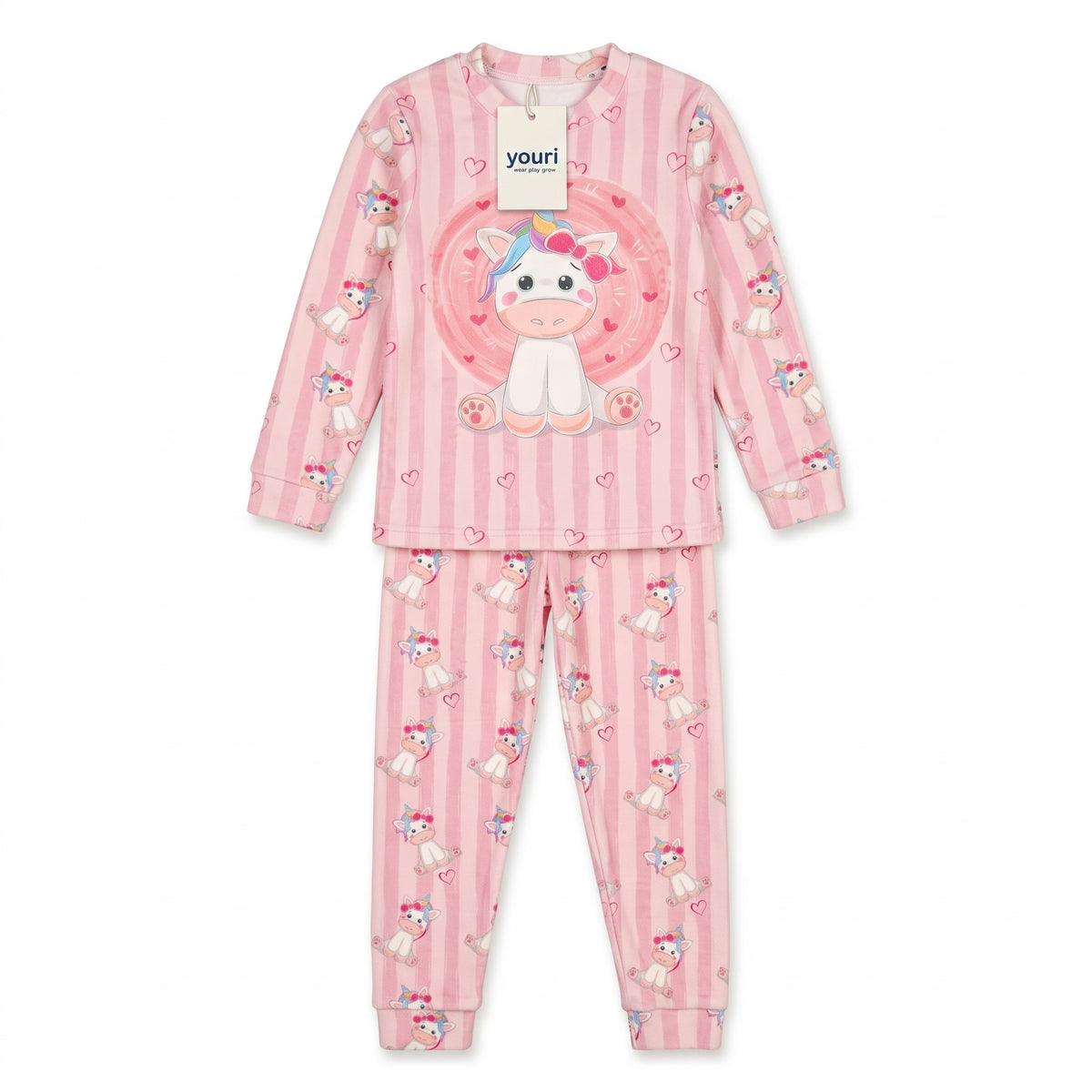 Girls’ Unicorn Pajama Set
