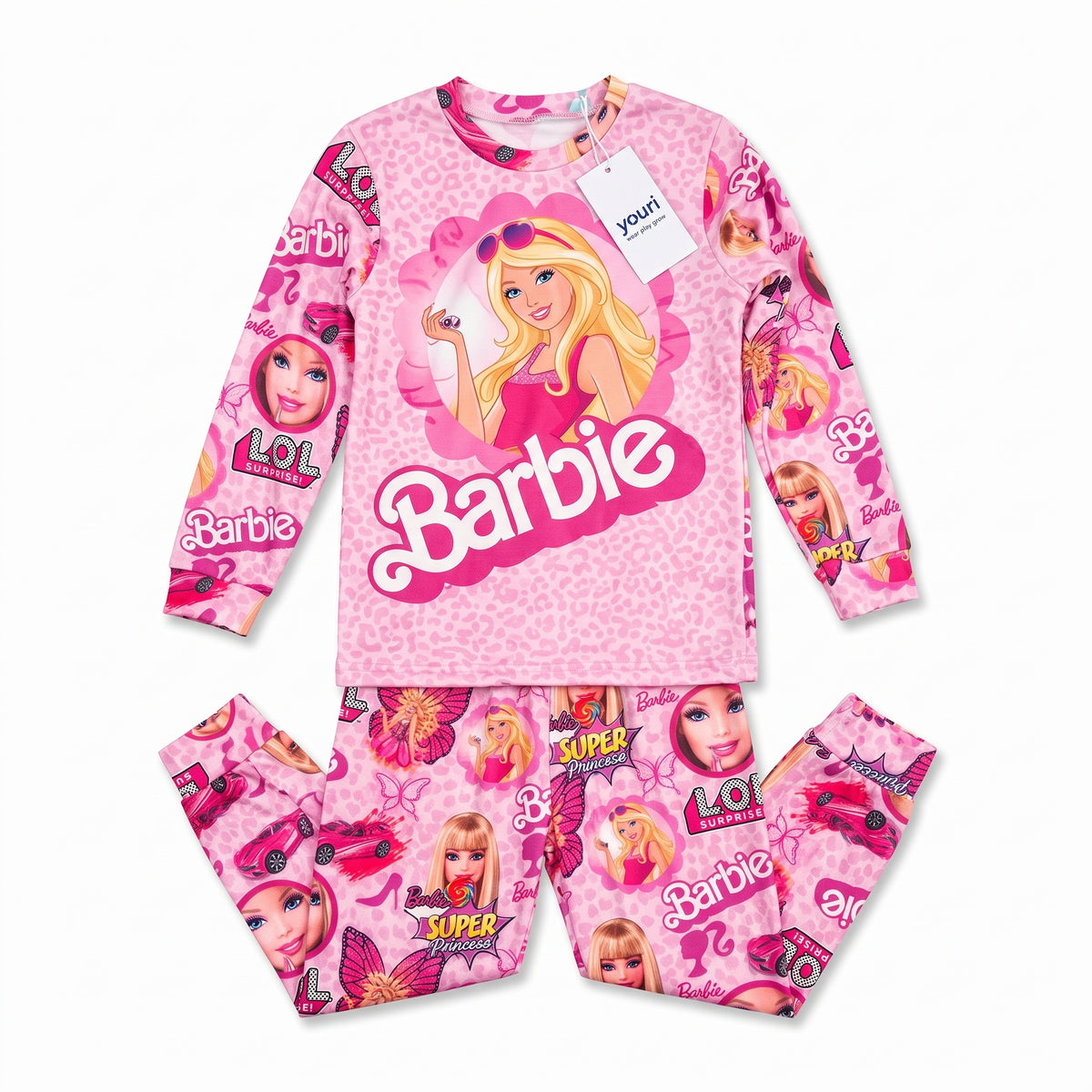 Barbie Girls’ Pajama Set